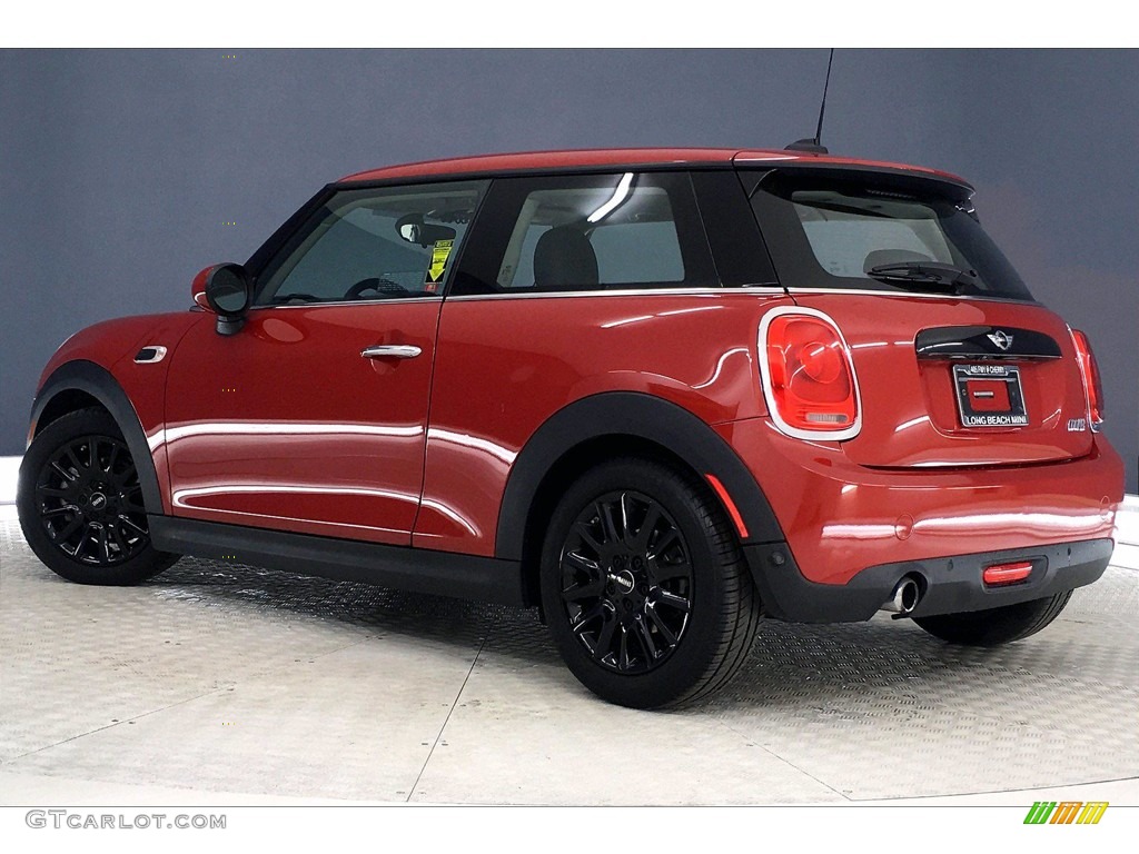 2018 Hardtop Cooper 2 Door - Blazing Red Metallic / Carbon Black photo #10
