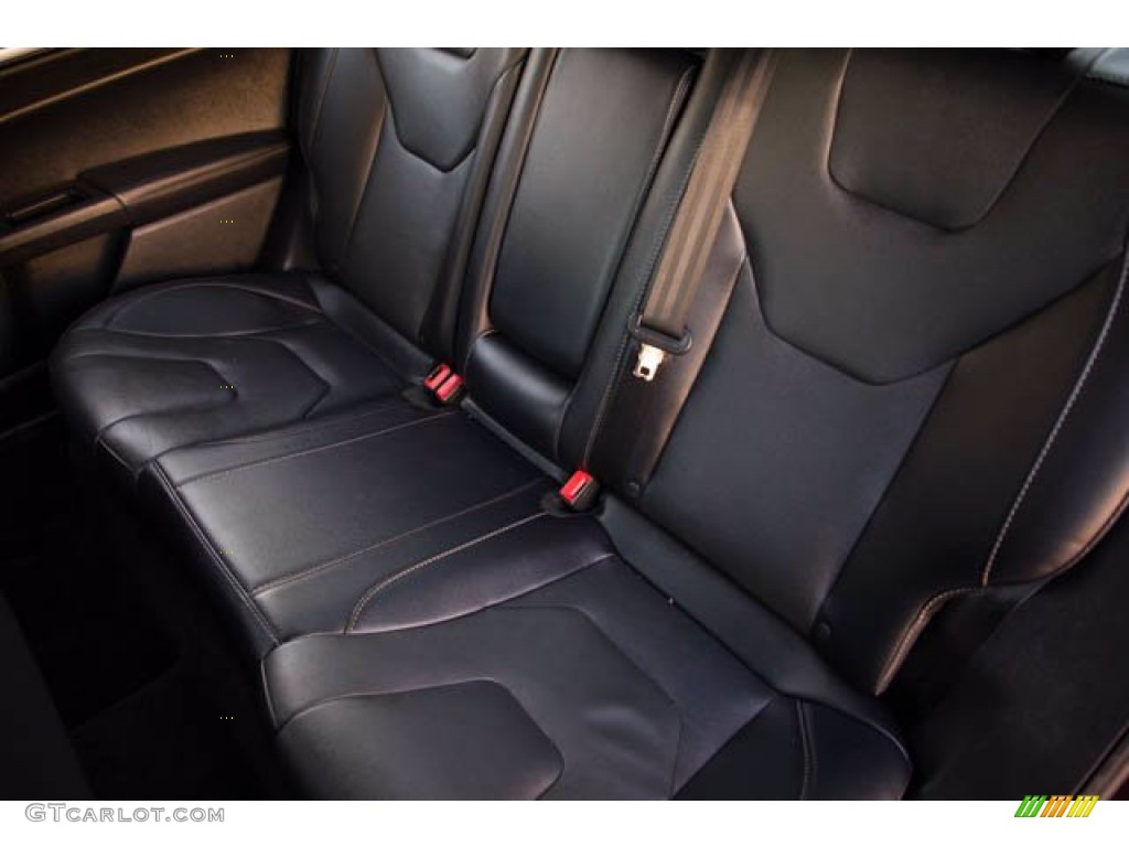 2017 Ford Fusion Energi Titanium Rear Seat Photo #140623149