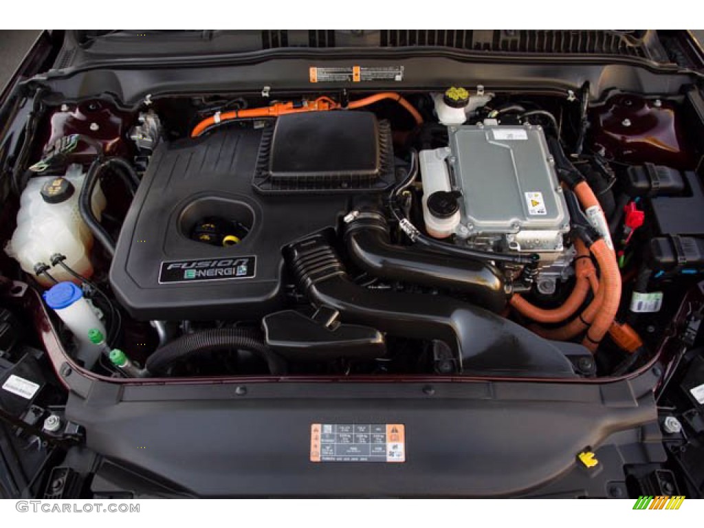 2017 Ford Fusion Energi Titanium 2.0 Liter Atkinson-Cycle DOHC 16-Valve i-VCT 4 Cylinder Energi Plug-In Gasoline/Electric Hybrid Engine Photo #140623386