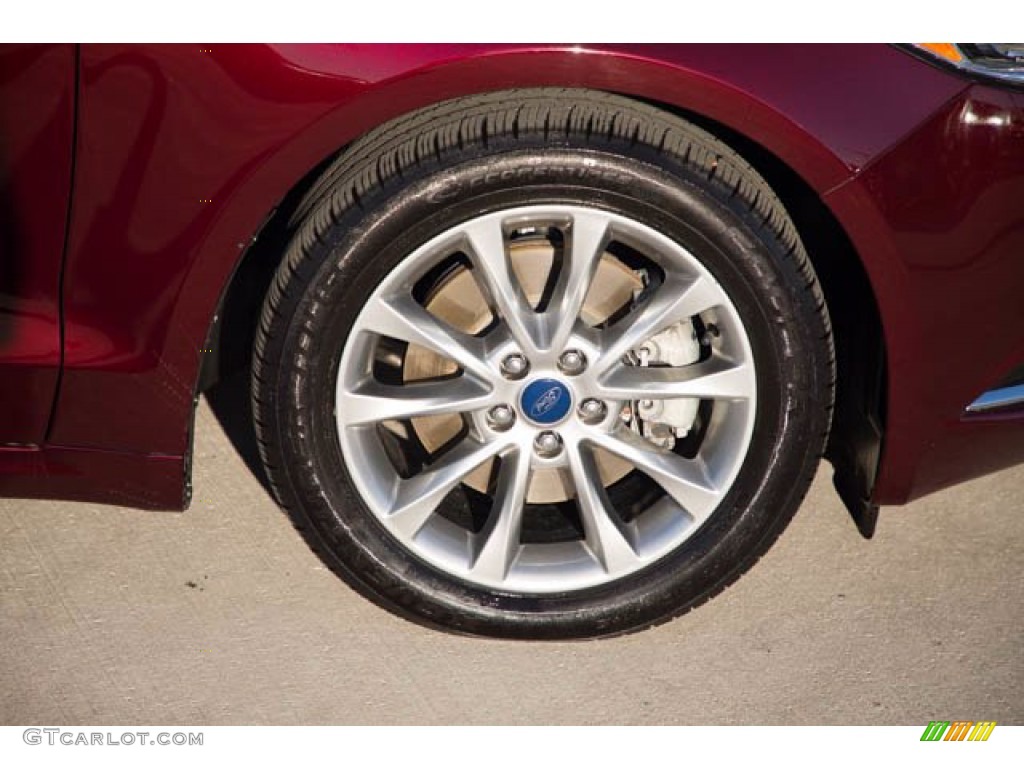 2017 Ford Fusion Energi Titanium Wheel Photo #140623416