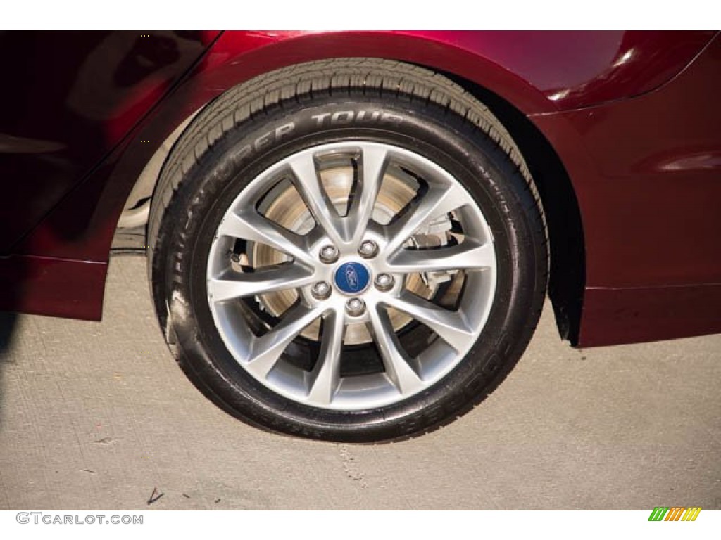 2017 Ford Fusion Energi Titanium Wheel Photo #140623431