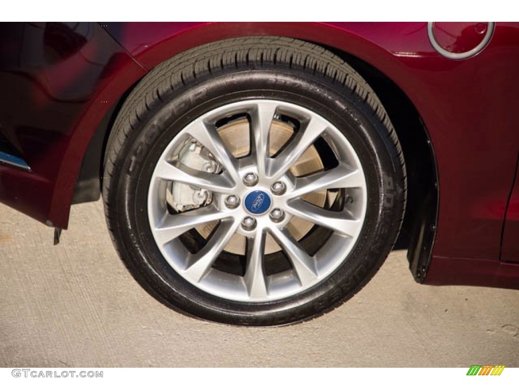 2017 Ford Fusion Energi Titanium Wheel Photo #140623449