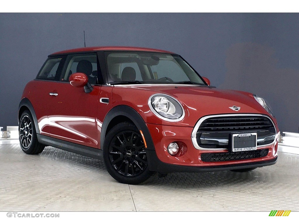 2018 Hardtop Cooper 2 Door - Blazing Red Metallic / Carbon Black photo #35