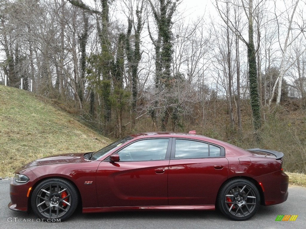 2017 Charger R/T Scat Pack - Octane Red / Black photo #1