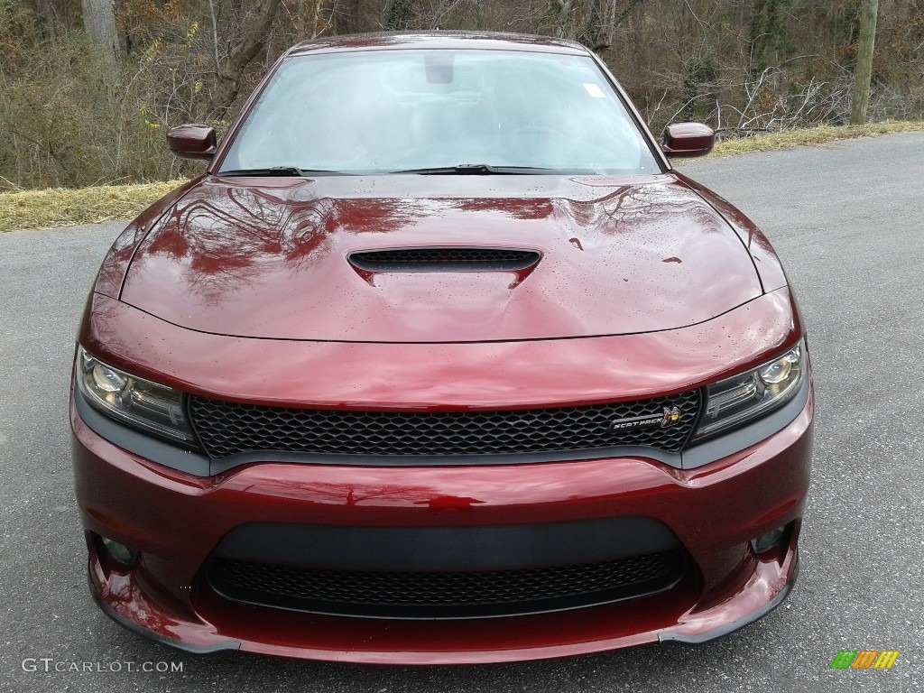 2017 Charger R/T Scat Pack - Octane Red / Black photo #3