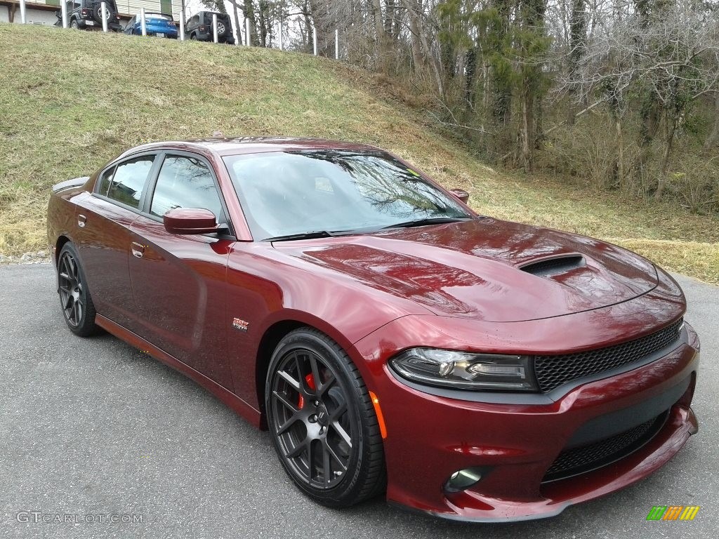 2017 Charger R/T Scat Pack - Octane Red / Black photo #4