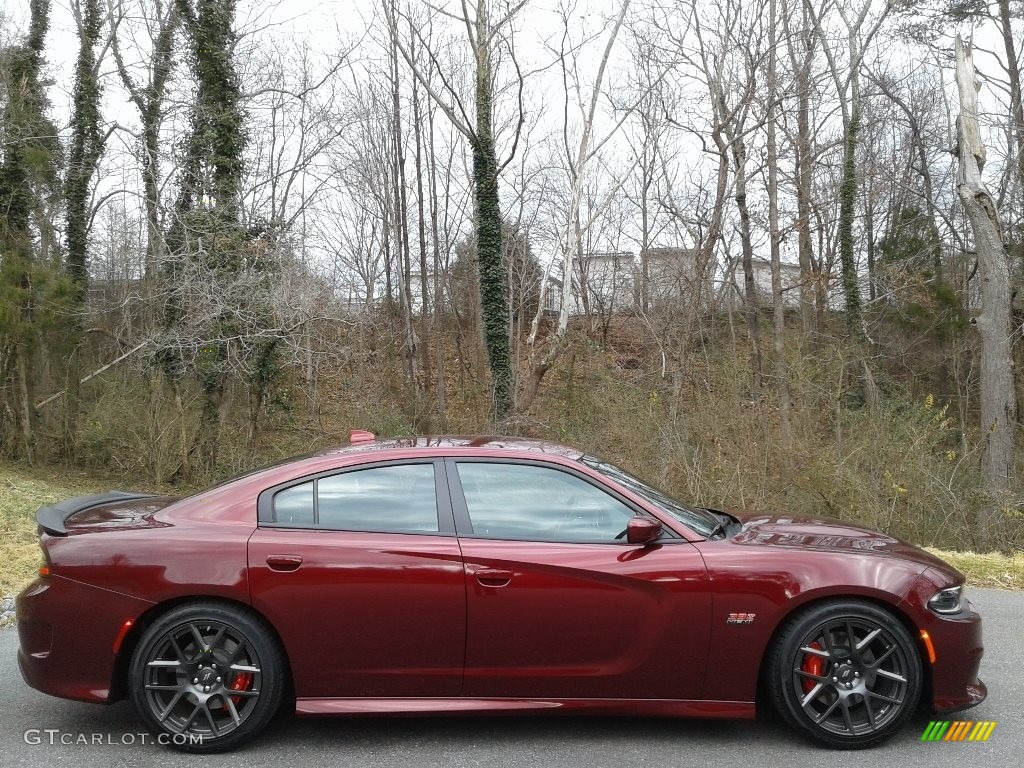 2017 Charger R/T Scat Pack - Octane Red / Black photo #5