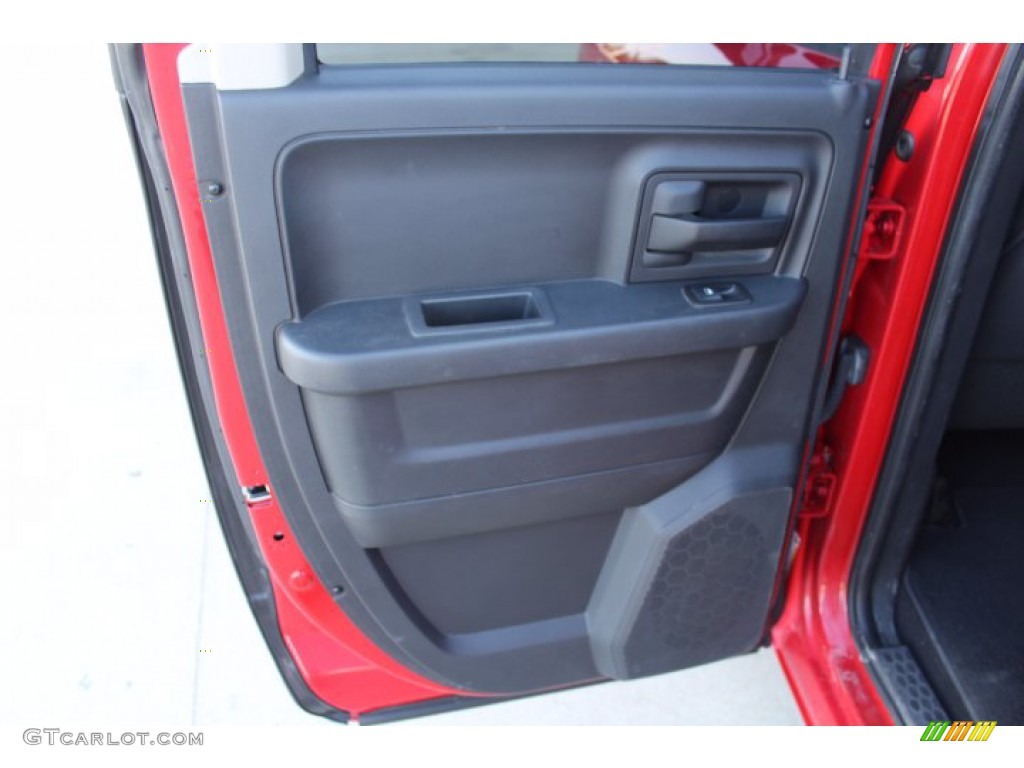 2012 Ram 1500 Express Quad Cab - Flame Red / Dark Slate Gray/Medium Graystone photo #17