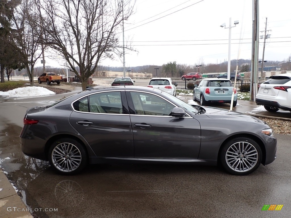 Vesuvio Gray Metallic 2021 Alfa Romeo Giulia TI AWD Exterior Photo #140625119
