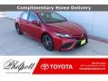 2021 Supersonic Red Toyota Camry SE  photo #1