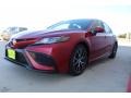 2021 Supersonic Red Toyota Camry SE  photo #4
