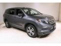 Modern Steel Metallic 2018 Honda Pilot EX-L AWD