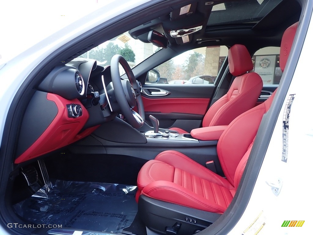 2021 Alfa Romeo Giulia TI Sport AWD Front Seat Photo #140626297