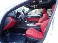 Black/Red Front Seat Photo for 2021 Alfa Romeo Giulia #140626297