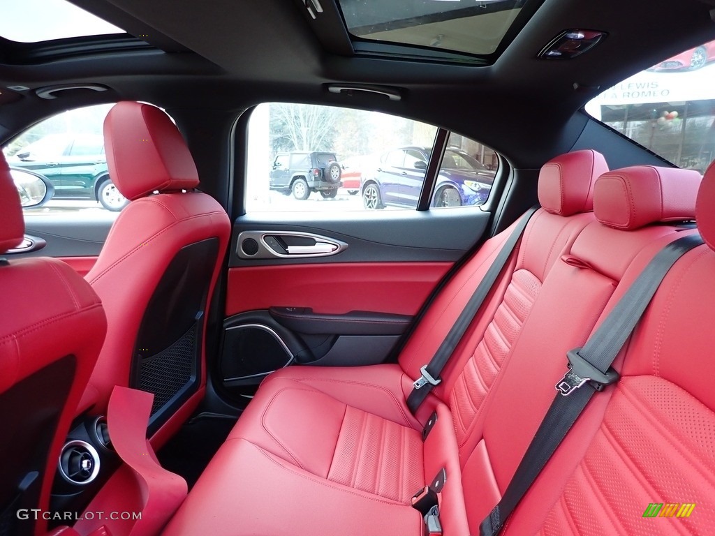 2021 Alfa Romeo Giulia TI Sport AWD Rear Seat Photo #140626322