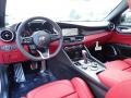 Black/Red Interior Photo for 2021 Alfa Romeo Giulia #140626348