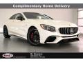 designo Diamond White Metallic 2021 Mercedes-Benz S AMG 63 4Matic Coupe
