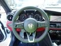 Black/Red Steering Wheel Photo for 2021 Alfa Romeo Giulia #140626400
