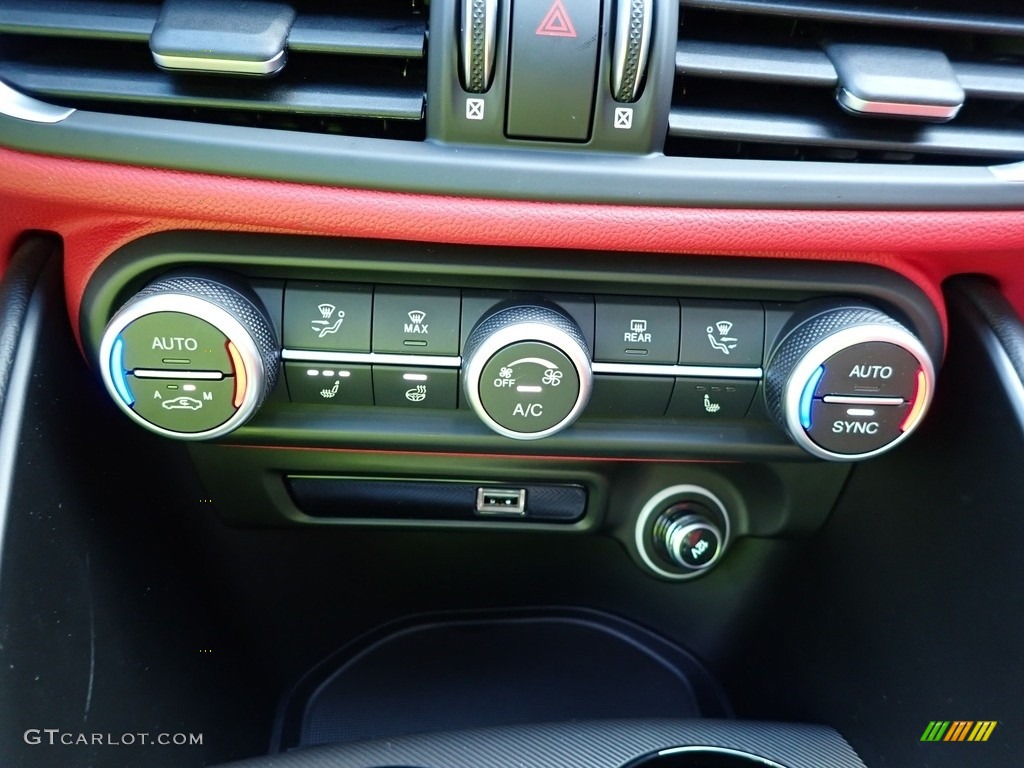 2021 Alfa Romeo Giulia TI Sport AWD Controls Photo #140626470
