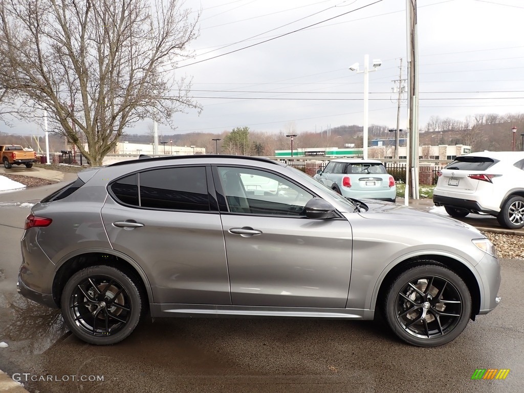 Stromboli Gray Metallic 2021 Alfa Romeo Stelvio Ti AWD Exterior Photo #140626589