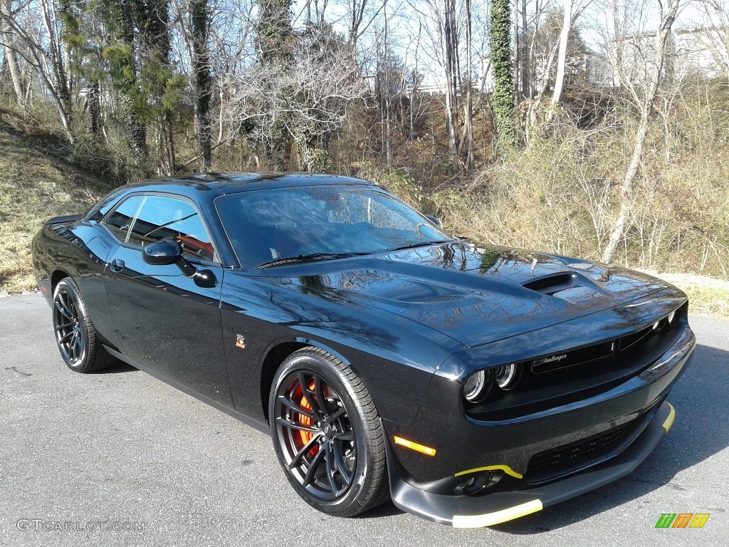 Pitch Black 2021 Dodge Challenger R/T Scat Pack Exterior Photo #140626607