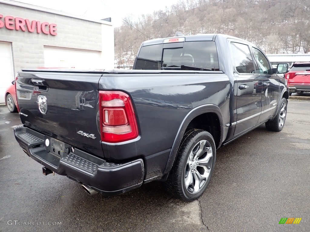 2019 1500 Limited Crew Cab 4x4 - Maximum Steel Metallic / Indigo/Frost photo #2