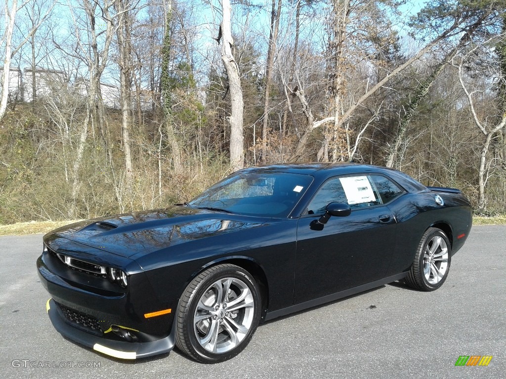 Pitch Black 2021 Dodge Challenger GT Exterior Photo #140628051