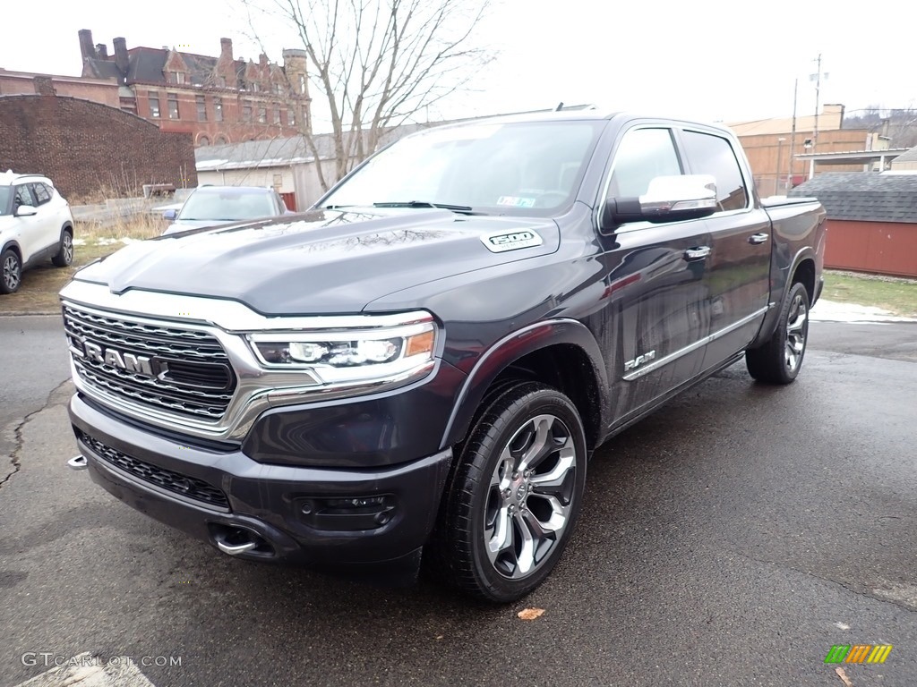 2019 1500 Limited Crew Cab 4x4 - Maximum Steel Metallic / Indigo/Frost photo #5