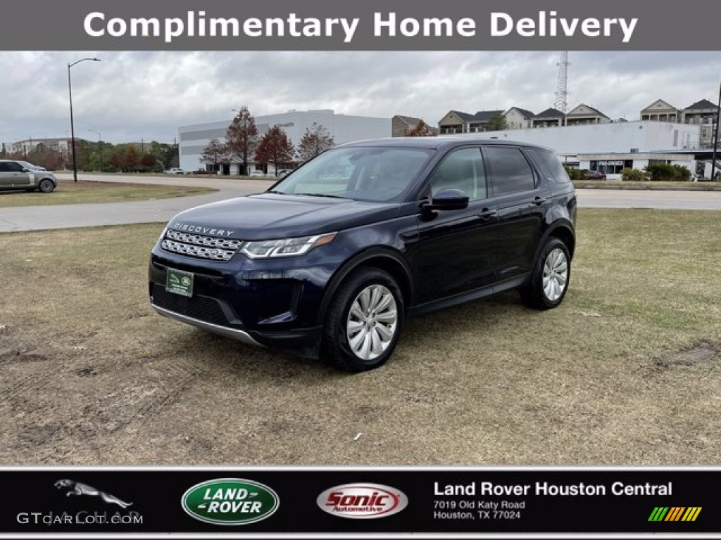 2020 Discovery Sport S - Portofino Blue Metallic / Acorn photo #1