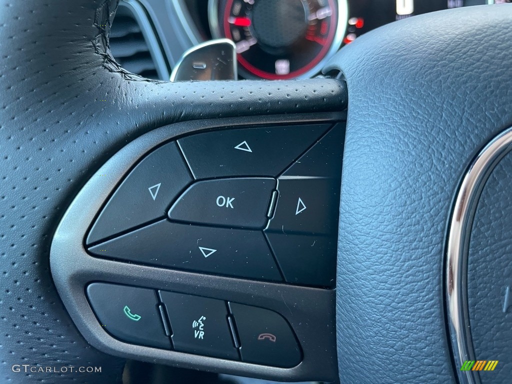 2021 Dodge Challenger GT Black Steering Wheel Photo #140628404
