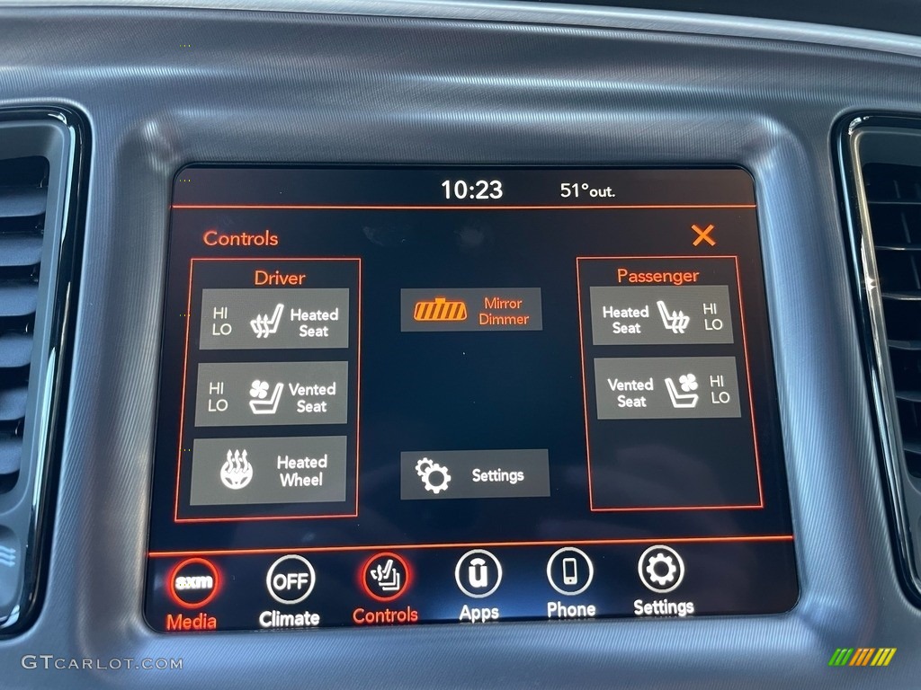 2021 Dodge Challenger GT Controls Photo #140628500