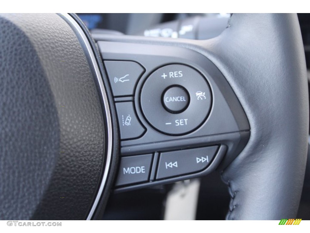 2021 Toyota Corolla SE Black Steering Wheel Photo #140628551