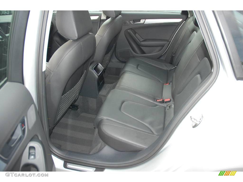 2009 A4 2.0T Premium quattro Sedan - Ice Silver Metallic / Black photo #19