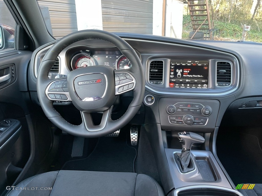 2021 Dodge Charger Scat Pack Black Dashboard Photo #140629130
