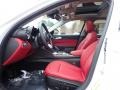 2021 Alfa Romeo Giulia Black Interior Front Seat Photo
