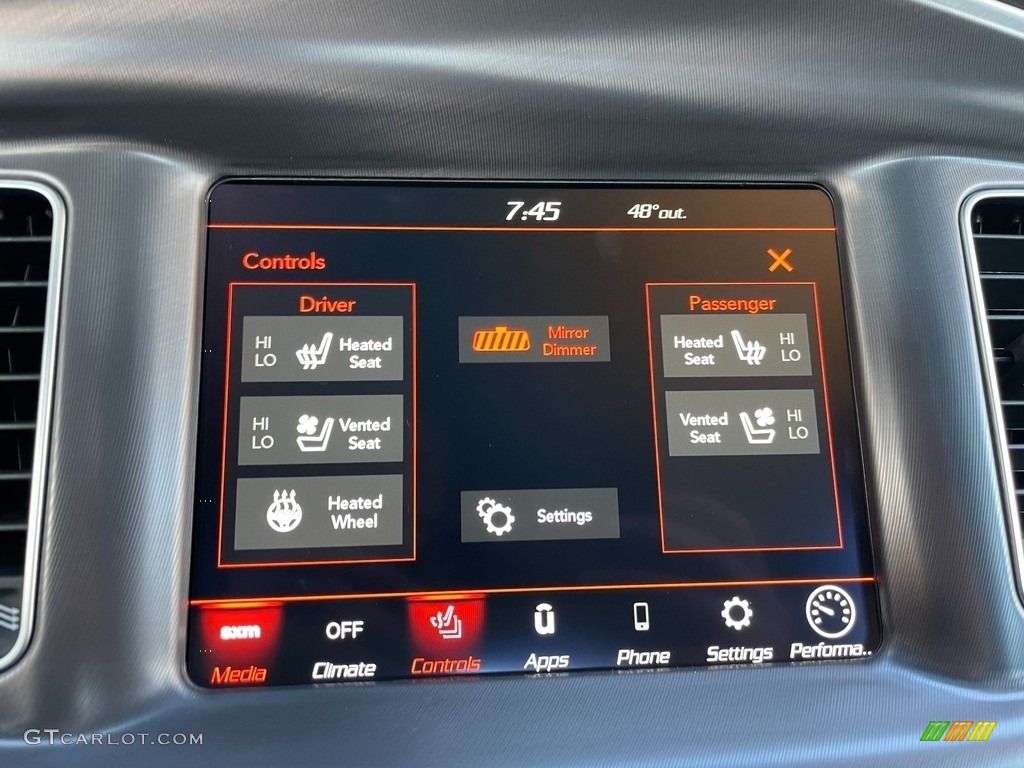2021 Dodge Charger Scat Pack Controls Photo #140629250