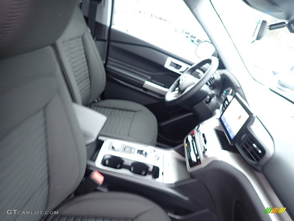 2021 Explorer XLT 4WD - Agate Black Metallic / Ebony photo #10