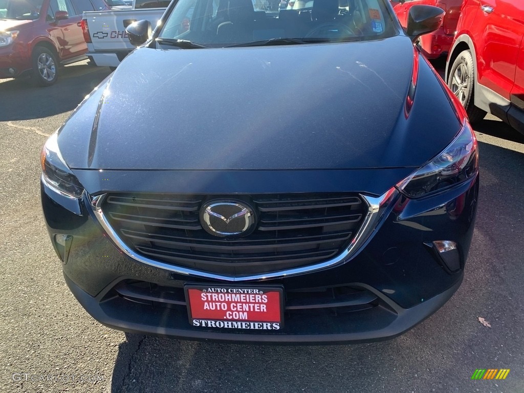 2020 CX-3 Sport - Deep Crystal Blue Mica / Black photo #1