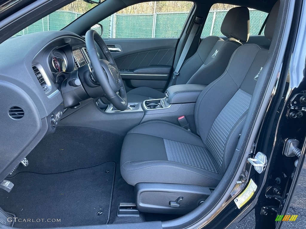 Black Interior 2021 Dodge Charger Scat Pack Photo #140629703