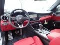 Black/Red Interior Photo for 2021 Alfa Romeo Giulia #140629745
