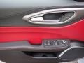 2021 Alfa Romeo Giulia Black/Red Interior Door Panel Photo