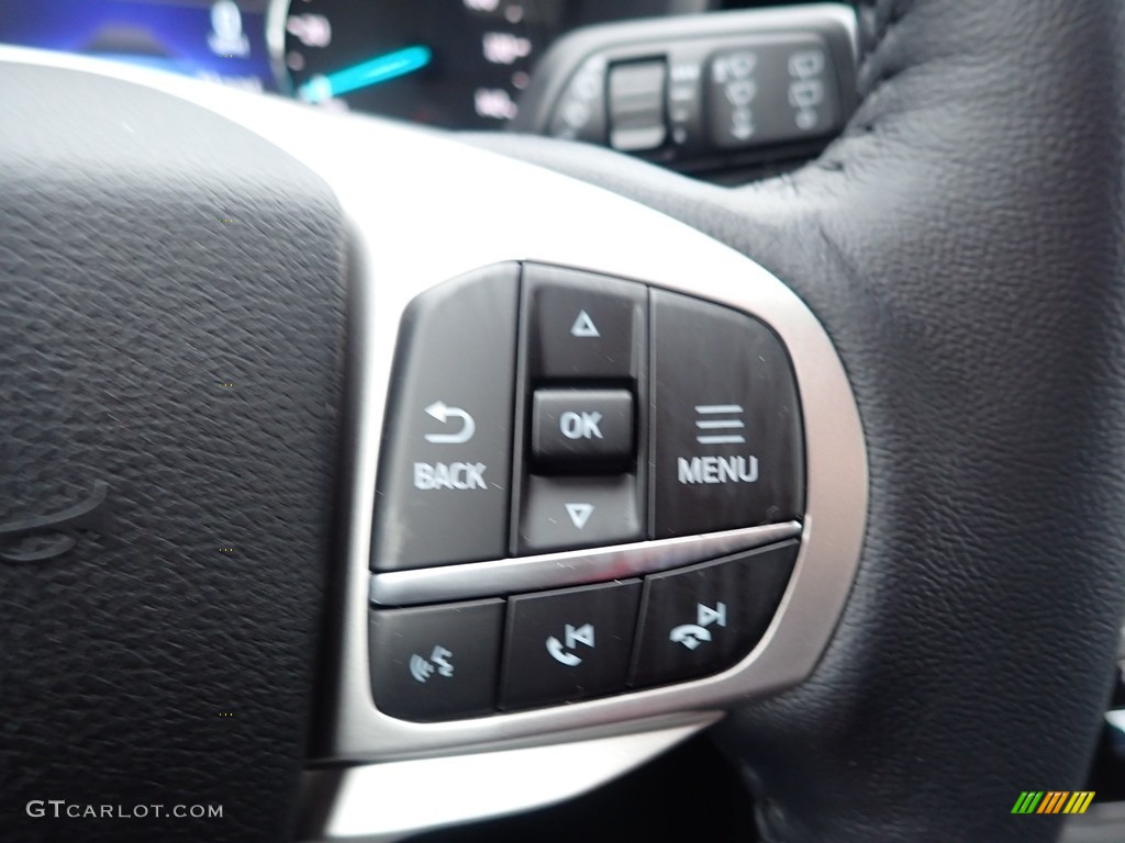 2021 Explorer XLT 4WD - Agate Black Metallic / Ebony photo #17
