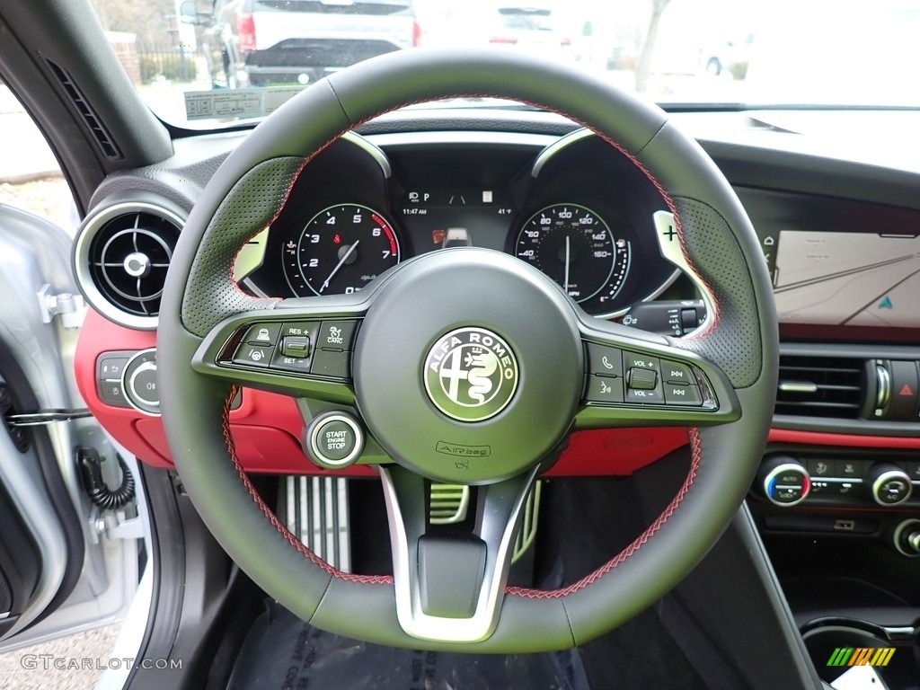 2021 Alfa Romeo Giulia TI AWD Steering Wheel Photos