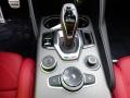 2021 Alfa Romeo Giulia Black/Red Interior Transmission Photo