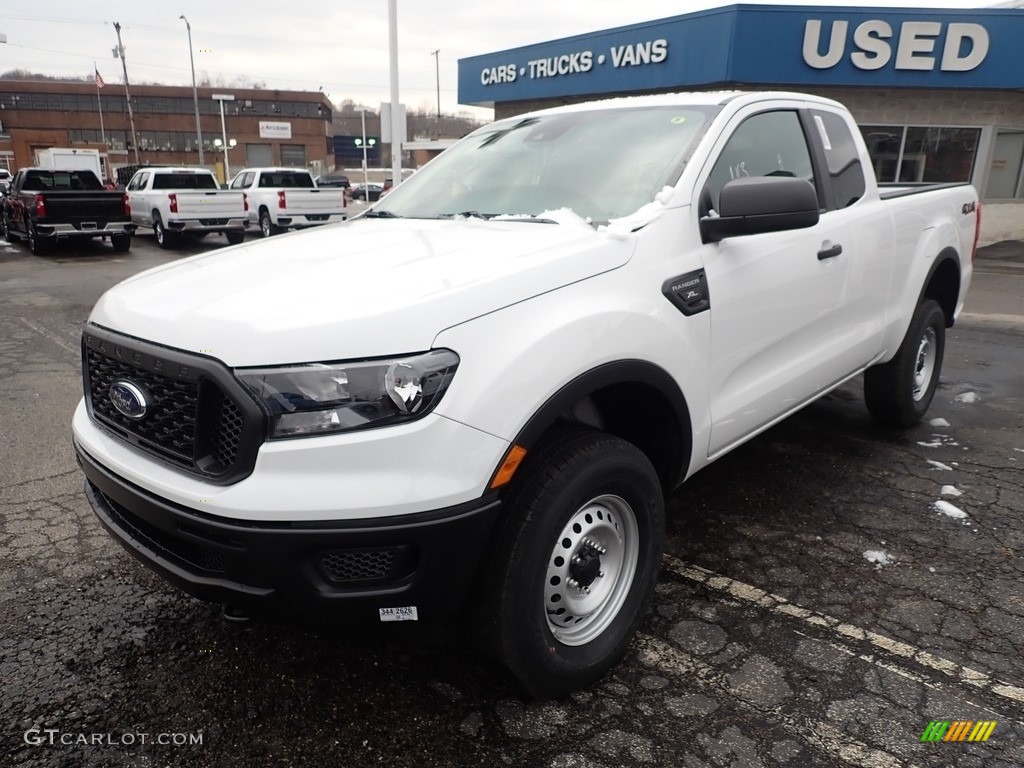 Oxford White 2021 Ford Ranger XL SuperCab 4x4 Exterior Photo #140629946