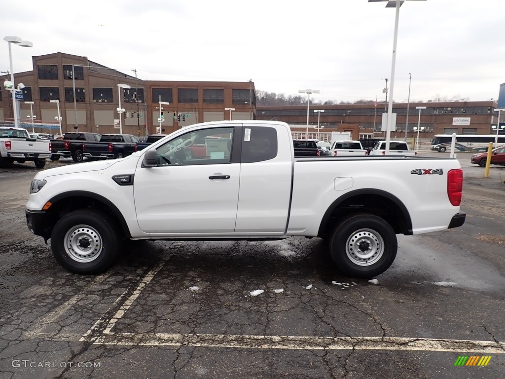 Oxford White 2021 Ford Ranger XL SuperCab 4x4 Exterior Photo #140629967