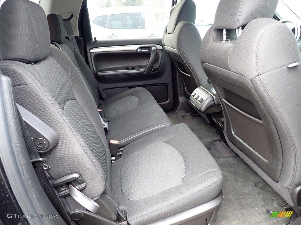 2010 Saturn Outlook XE AWD Rear Seat Photos