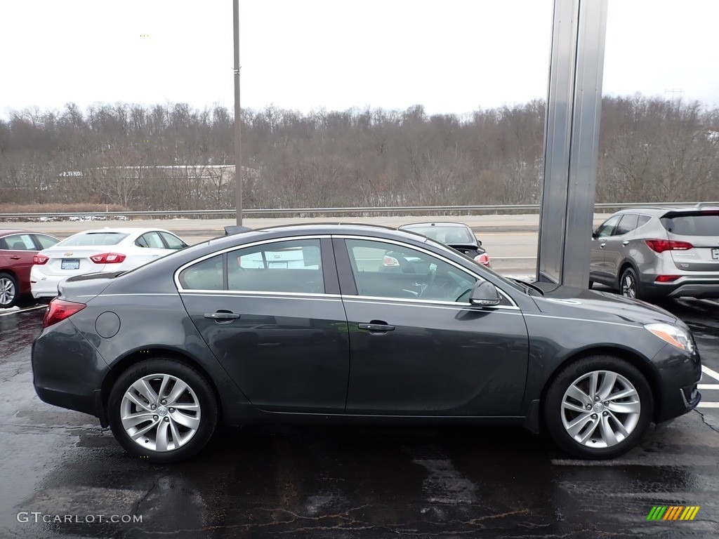 Graphite Gray Metallic 2017 Buick Regal Premium Exterior Photo #140630828
