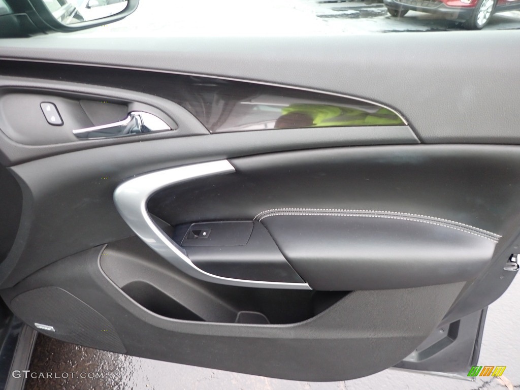 2017 Buick Regal Premium Ebony Door Panel Photo #140630846