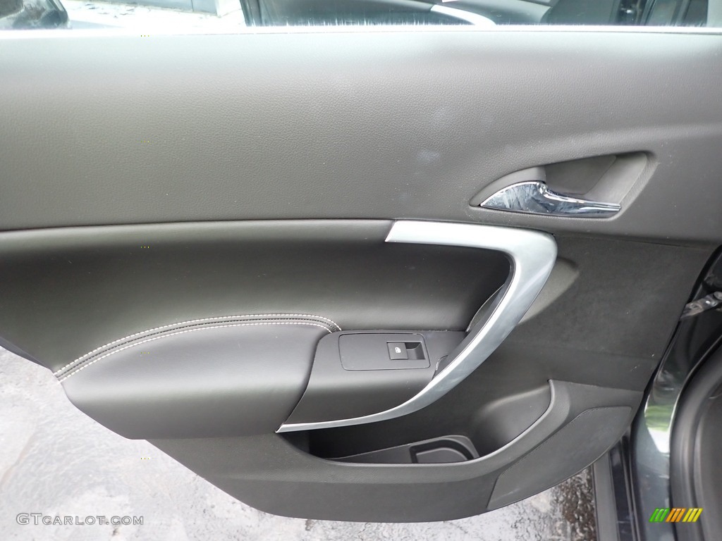 2017 Buick Regal Premium Ebony Door Panel Photo #140631116